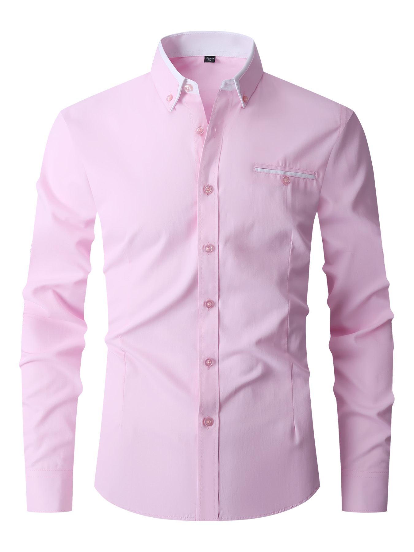 Men Formal Shirt Long Sleeve O - Mens Formal ulasan dan harga