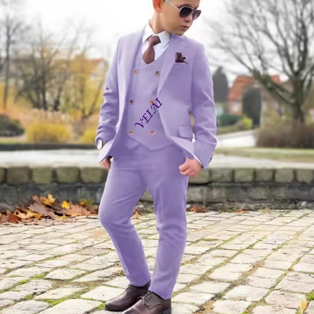 Boys 3 Piece Formal Suit Set C - Mens Formal ulasan dan harga