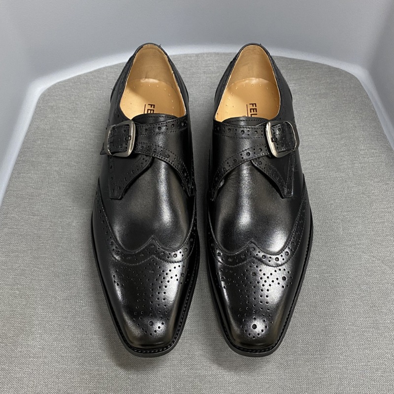 Men's Casual Shoes Carving Lea - Men Formal Wear Design ulasan dan harga