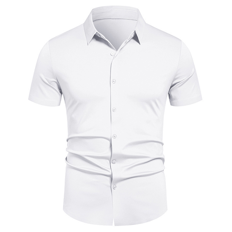 No Ironing Business Shirts Men - Mens Formal ulasan dan harga